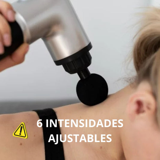 Tu Terapia en Casa: Pistola Masajeadora con Calor y Percusión